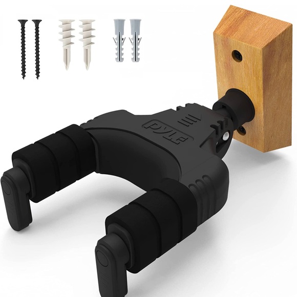 Guitar Wall Hanger Mount Stand with Auto-Lock, Stringed Instrument Hook Holder - Picture 6 of 6